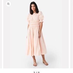 Hunter Bell Gregory dress in blush